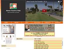 Tablet Screenshot of myalamocountryclub.com